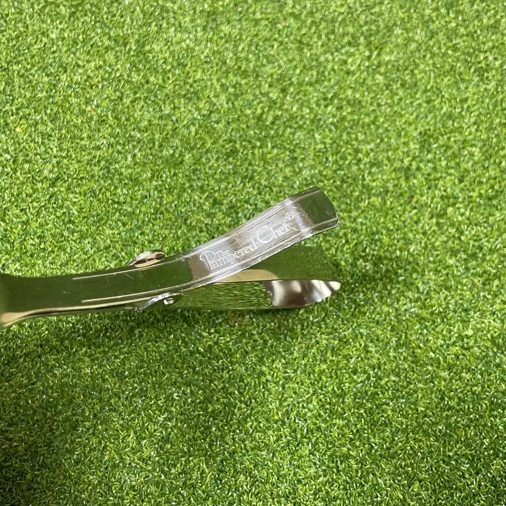 Pampered Chef Stainless Steel Salad Serving Tongs